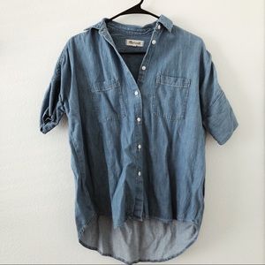 MADEWELL INDIGO COURIER SHIRT